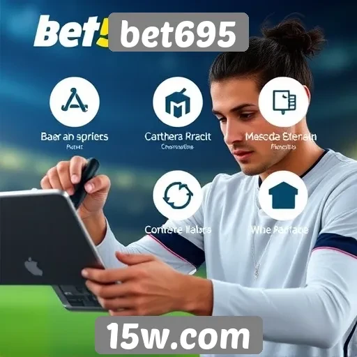 Análise das funcionalidades do site bet695